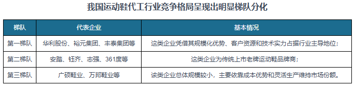 与发展前景预测报告（2024-2031年）新利体育登录中国运动鞋代工行业现状深度研究(图5)